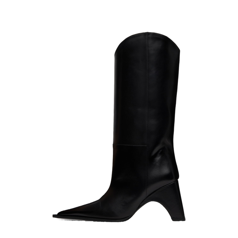 Кросівки та взуття Coperni Bridge Cowboy Boots чорний | COPSH16467