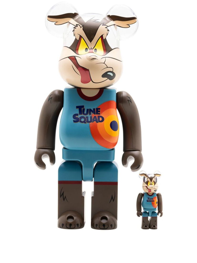 Колекційний Medicom Toy Wile E. Coyote "Space Jam: A New Legacy" BE@RBRICK 100% and 400% figure set - Brown бежевий | MEDI295222273222