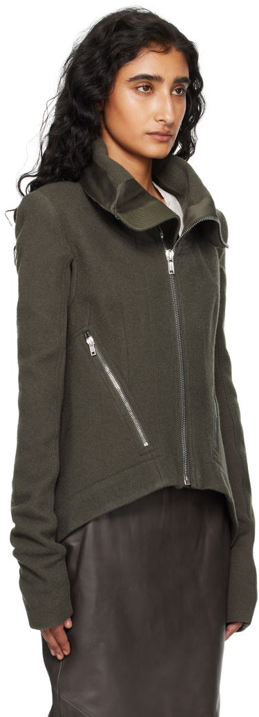 Куртка Rick Owens Rick Owens Naska Biker Jacket Зелений | RP02E4735 WBD, 1