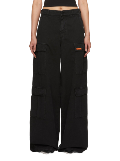Штани карго HERON PRESTON Drawstring Cargo Pants чорний | HWCF008F23FAB0011000