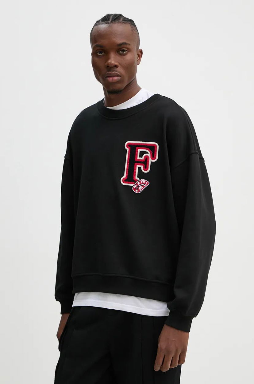 Світшоти Fiorucci Applique Sweatshirt чорний | U01FMSCR188CJ05BK02