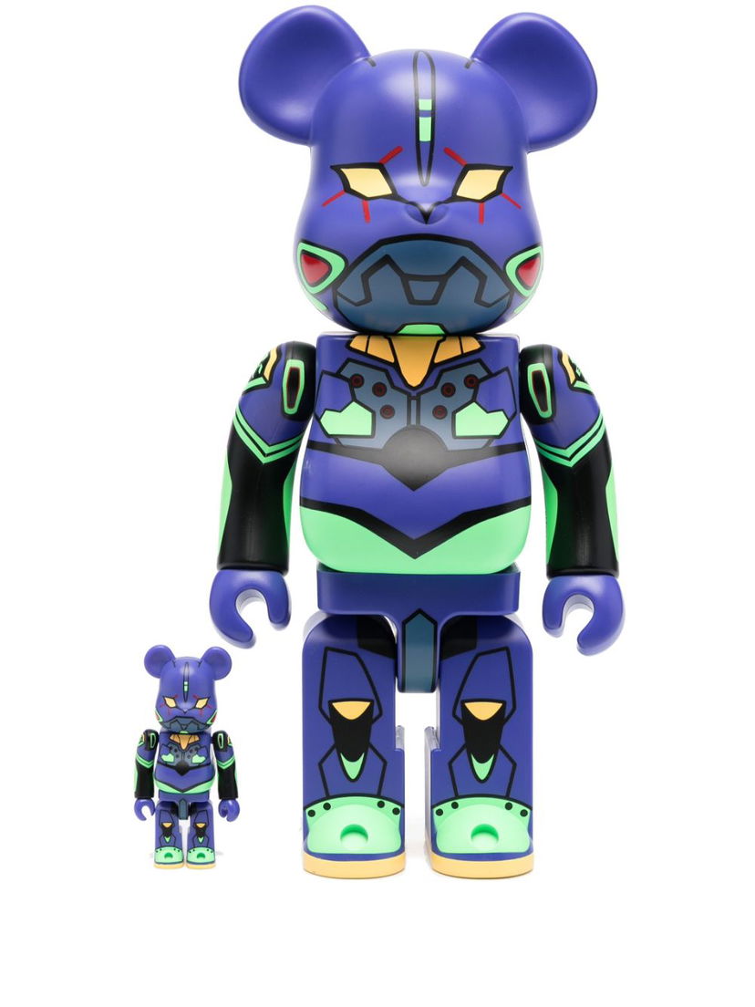 Колекційний Medicom Toy bear-shaped collectible - Purple темно-синій | 14EVA0120193195