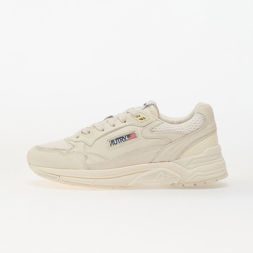 Кросівки та взуття Autry Hyperway Low Wom Wiwhite/ Wiwhite бежевий | A1UNHYLWGP01