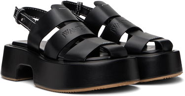 Кросівки та взуття JW Anderson JW Anderson Stripe Platform Sandals чорний | SN0099-LA0323, 3