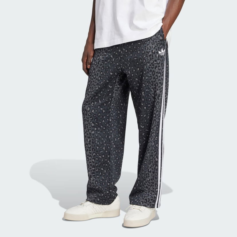 Спортивні штани adidas Performance Firebird Leopard Print Track Pants Сірий | JV7582