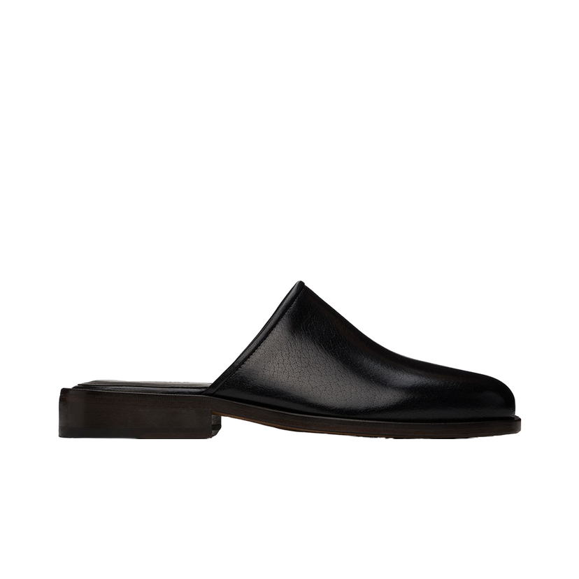 Кросівки та взуття LEMAIRE Square Toe Mules чорний | FO0061 LL0042