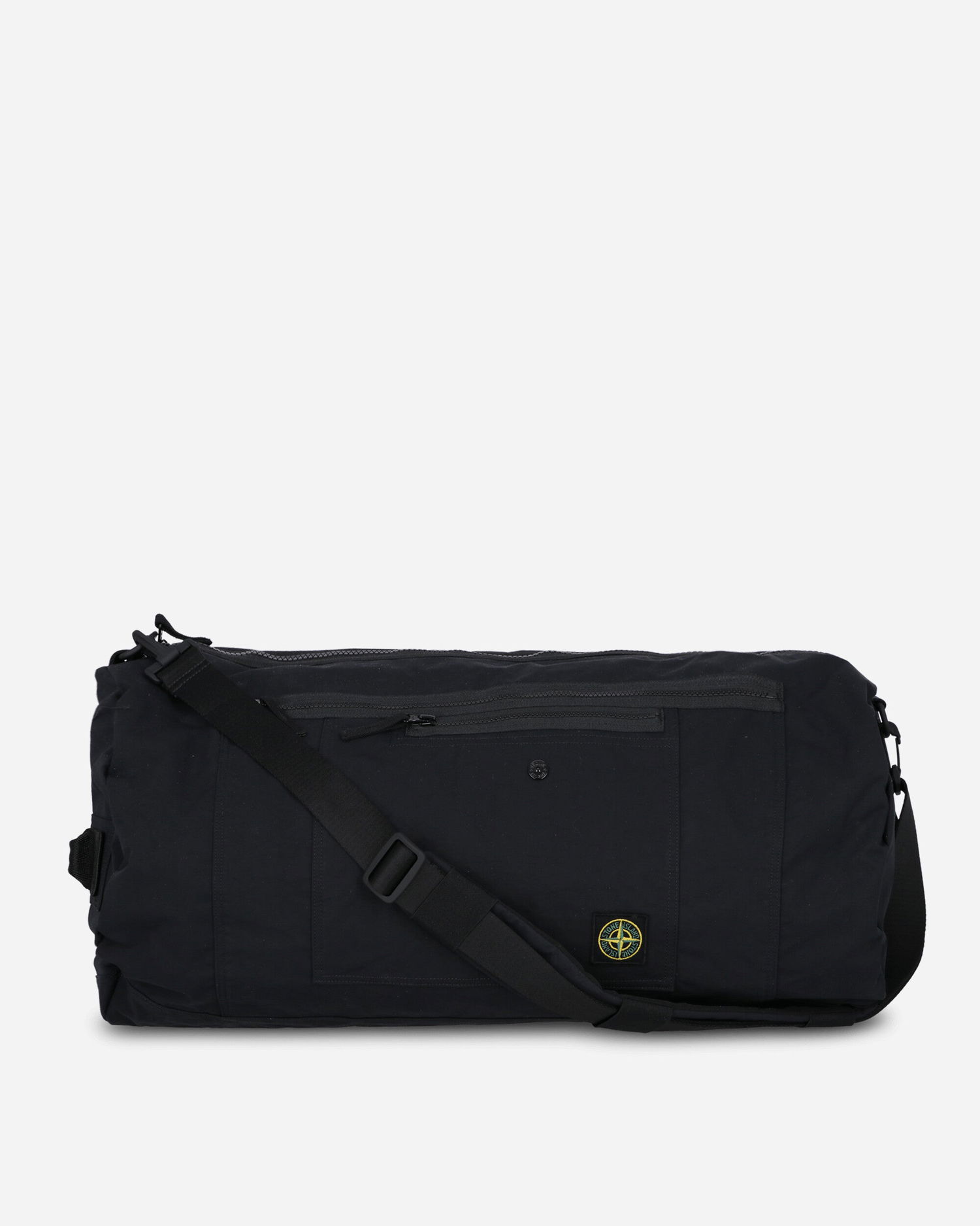 Дорожня сумка Stone Island Aluminium Fabric Duffle Bag чорний | K2S15-9200018-S0257 V0029, 1