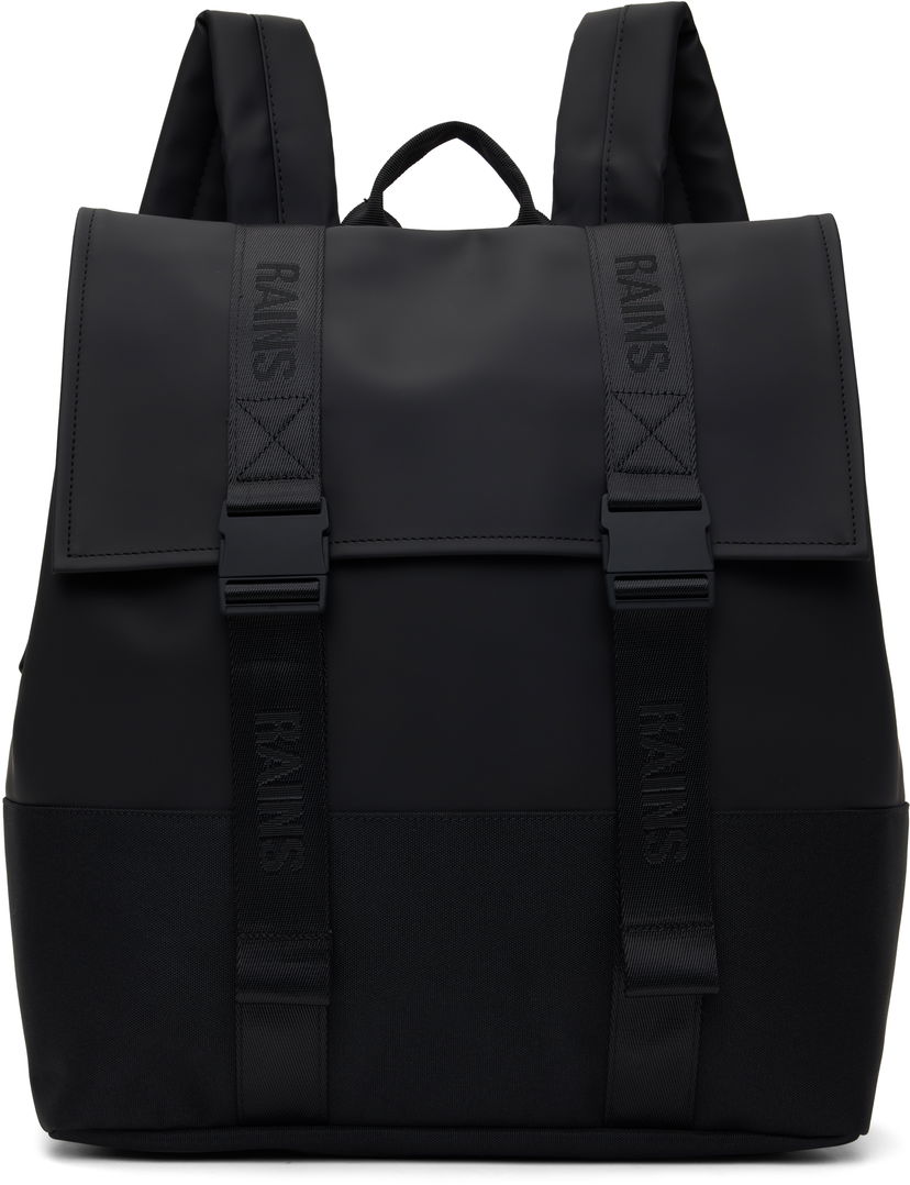 Рюкзак Rains Trail MSN Backpack чорний | 14310