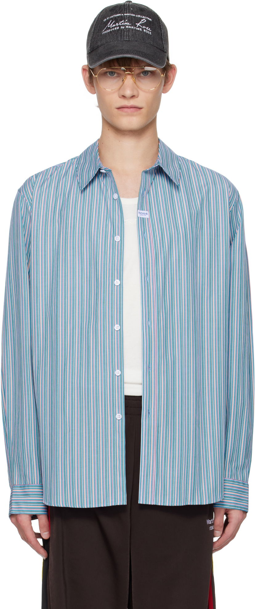 Сорочка Martine Rose Martine Rose Classic Striped Shirt Різнокольоровий | 401WS30532