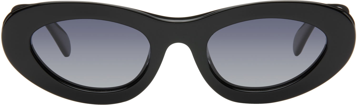 Сонцезахисні окуляри Anine Bing Roma Black Oversized Sunglasses чорний | A-12-10090-BLK1, 0