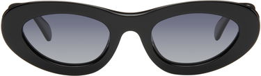 Сонцезахисні окуляри Anine Bing Roma Black Oversized Sunglasses чорний | A-12-10090-BLK1, 0