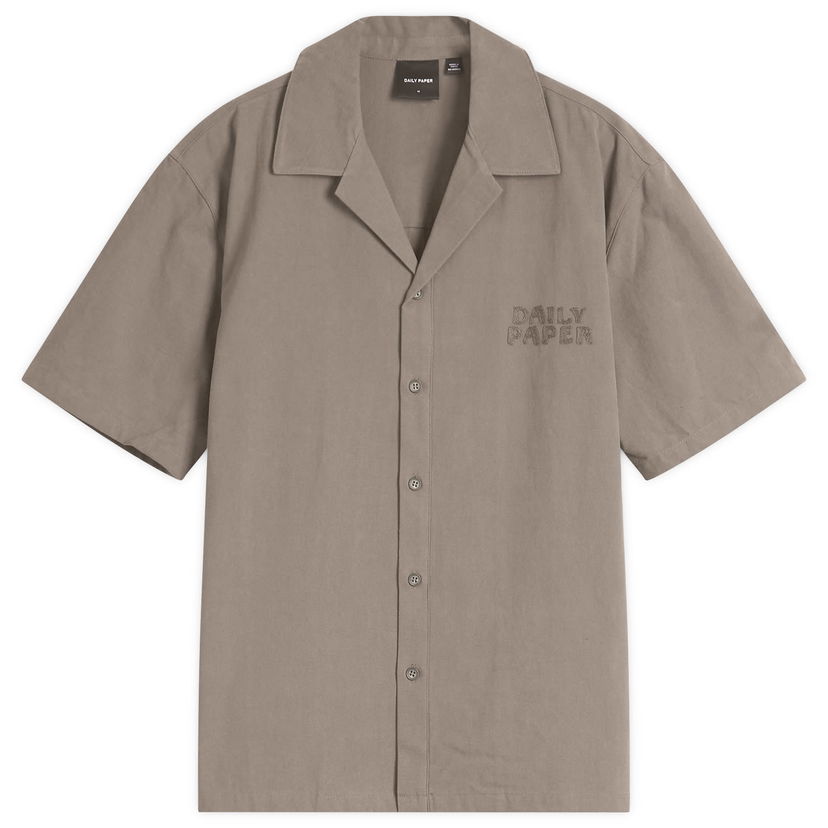Сорочка DAILY PAPER Daily Paper Chain Stitch Vacation Shirt, Size Large бежевий | 2511125