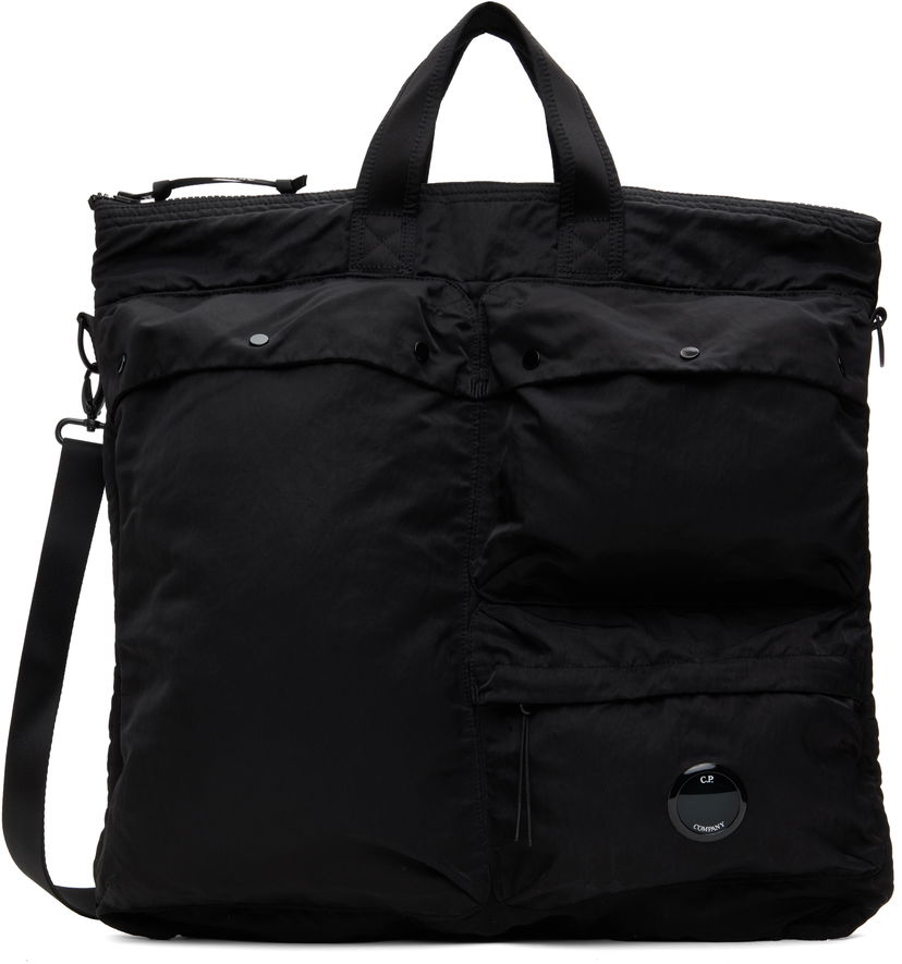 сумка-тоут C.P. Company C.P. Company Nylon B Lens Tote Bag чорний | 18CMAC219A-005269G