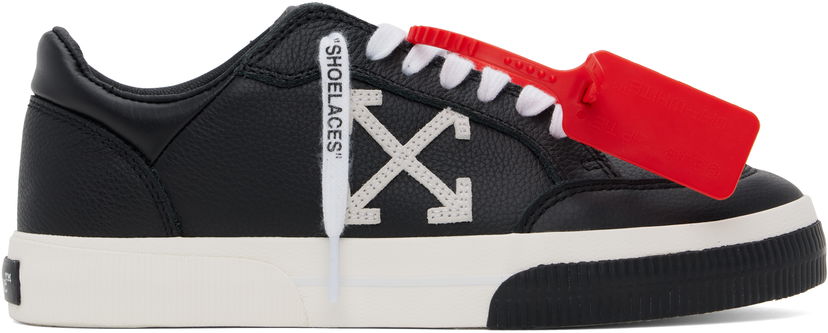 Кросівки та взуття Off-White Off-White New Low Vulcanized чорний | OMIA293C99LEA0021001