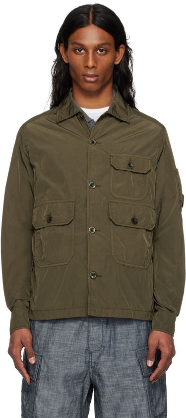 Вітровка C.P. Company C.P. Company Chrome-R Overshirt Зелений | 18CMOS013A-005904G, 0
