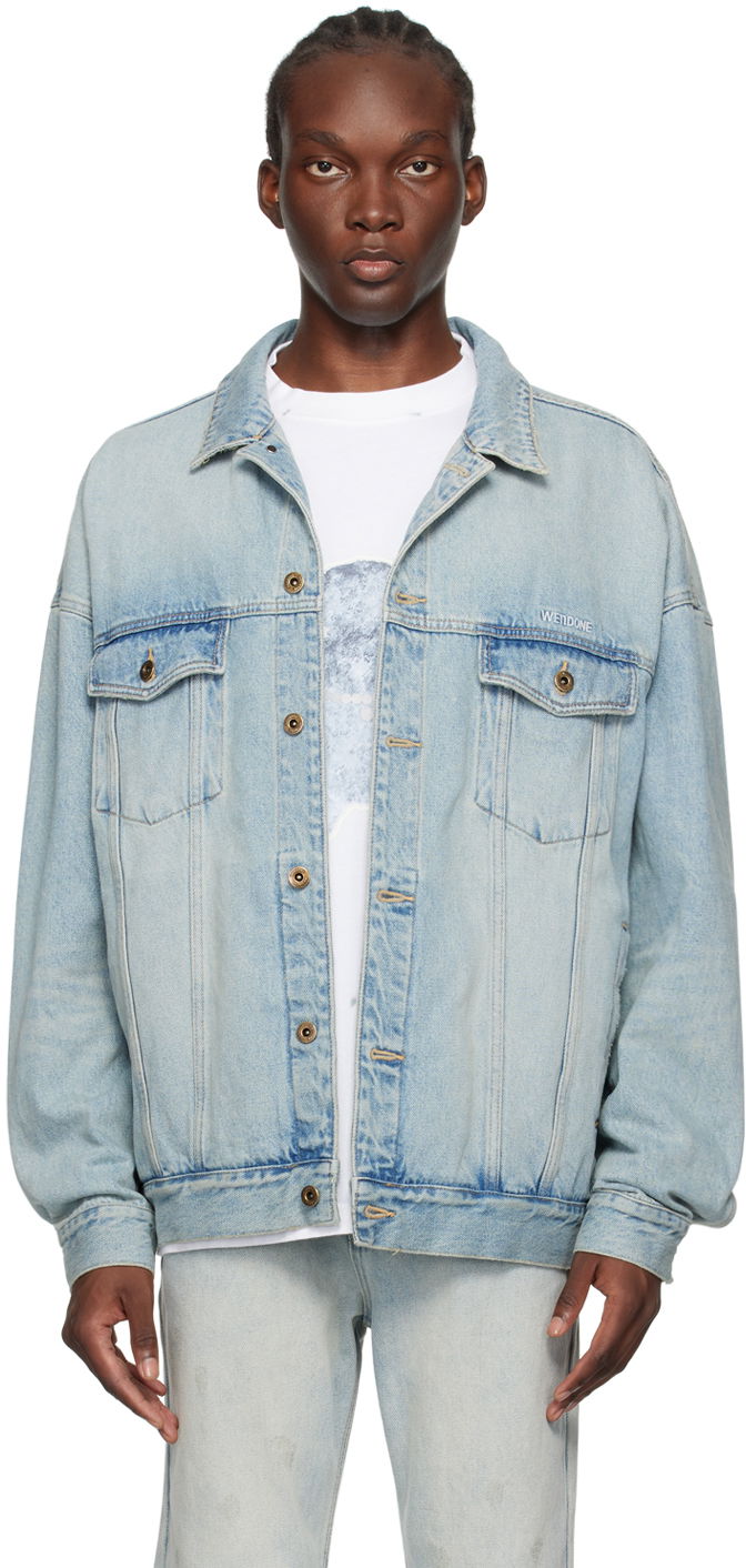 Куртка We11done We11done Oversized Denim Jacket Синій | WD-DJ2-24-353-U-SK