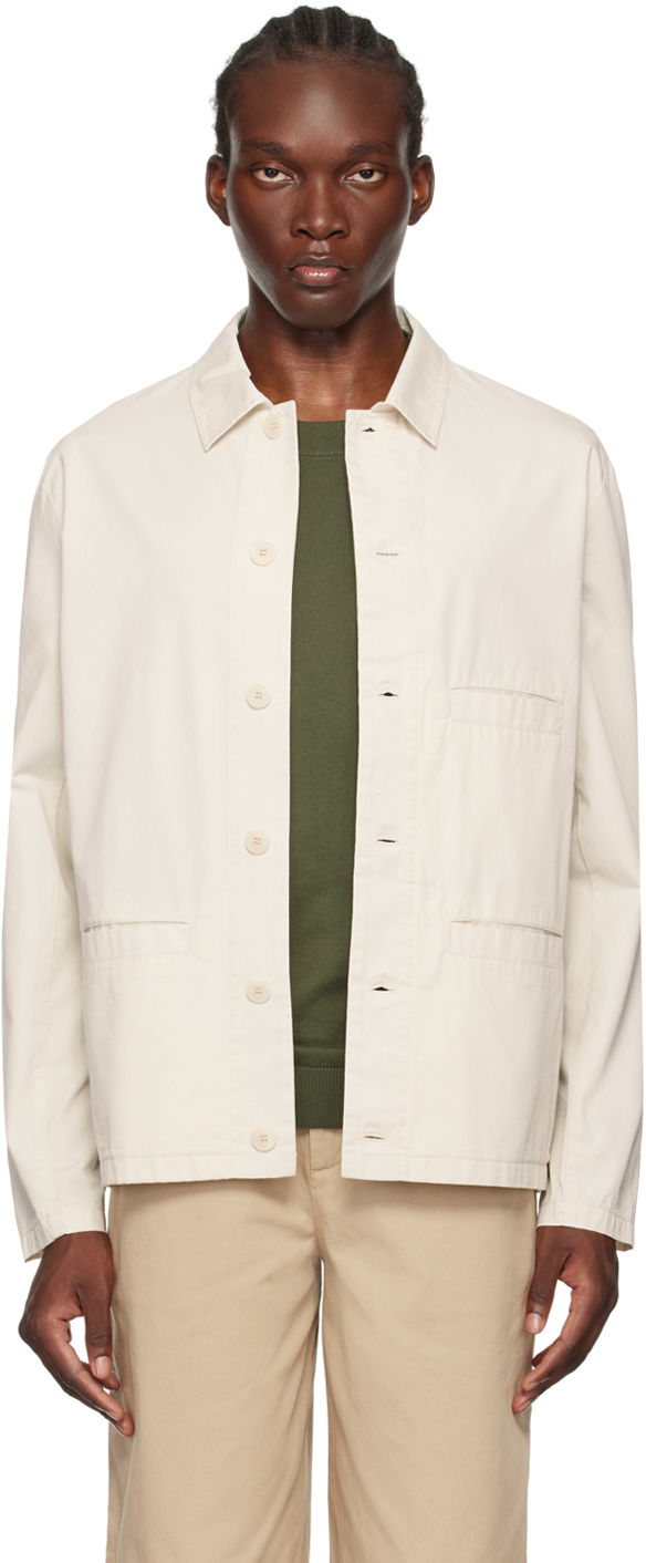 Куртка A.P.C. Off-White Vianney Jacket бежевий | COGZR-H02783