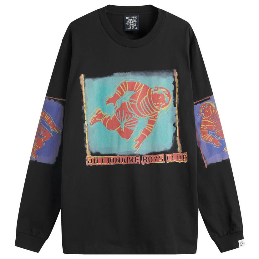 Футболка BILLIONAIRE BOYS CLUB Billionaire Boys Club Astro Portrait Long Sleeve T-Shirt чорний | B25151-BLK