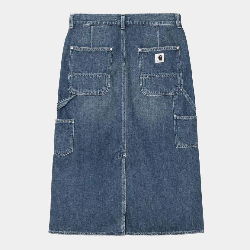 Спідниця Carhartt WIP Double Knee Denim Skirt Синій | I035880_4