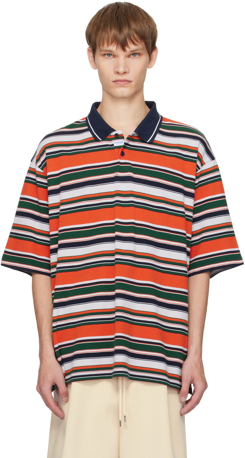 Сорочка поло Martine Rose Martine Rose Oversized Striped Polo Різнокольоровий | 643JE02418