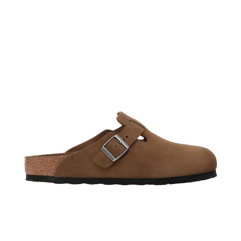 Кросівки та взуття Birkenstock Birkenstock Boston Suede Clogs Коричневий | 1030861
