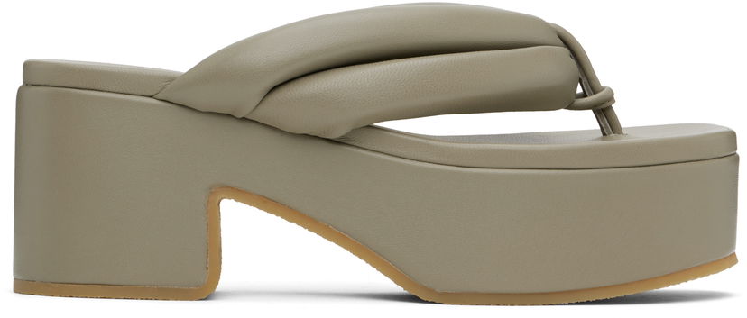 Аксесуари Dries Van Noten Dries Van Noten Platform Sandals Зелений | WS251-1542-112