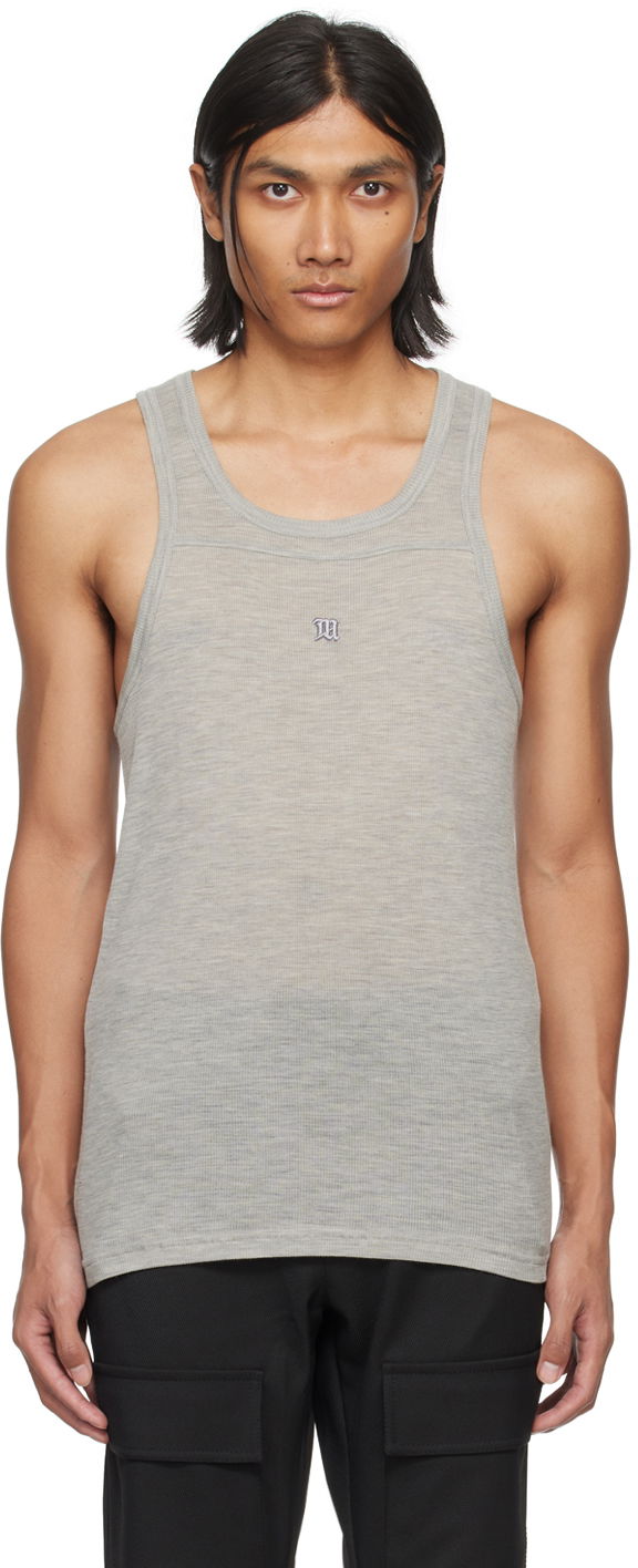 Безрукавка MISBHV The M Tank Top Сірий | 231M134