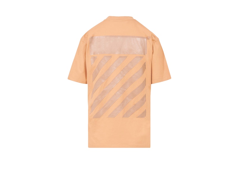 Футболка Off-White Diagonal Regular T-Shirt Помаранчевий | OWAA049F22JER0016060