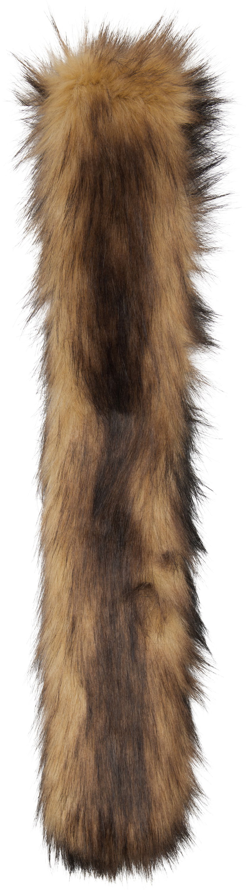 Шарф Simone Rocha Simone Rocha Slim Faux Fur Scarf Коричневий | 1036 1255