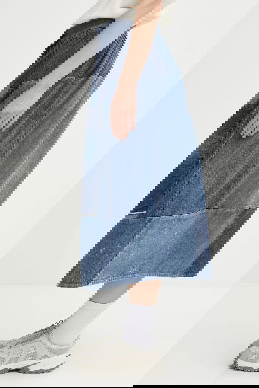 Спідниця visvim Visvim SS Elevation Midi A-Line Skirt Синій | 325105005003, 1