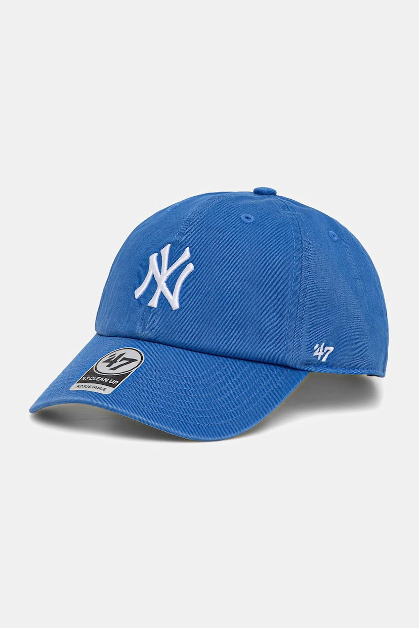 Кепка Sporty & Rich Sporty & Rich Yankees Serif Clean Up Adjustable Cap Синій | AC060623631BL68