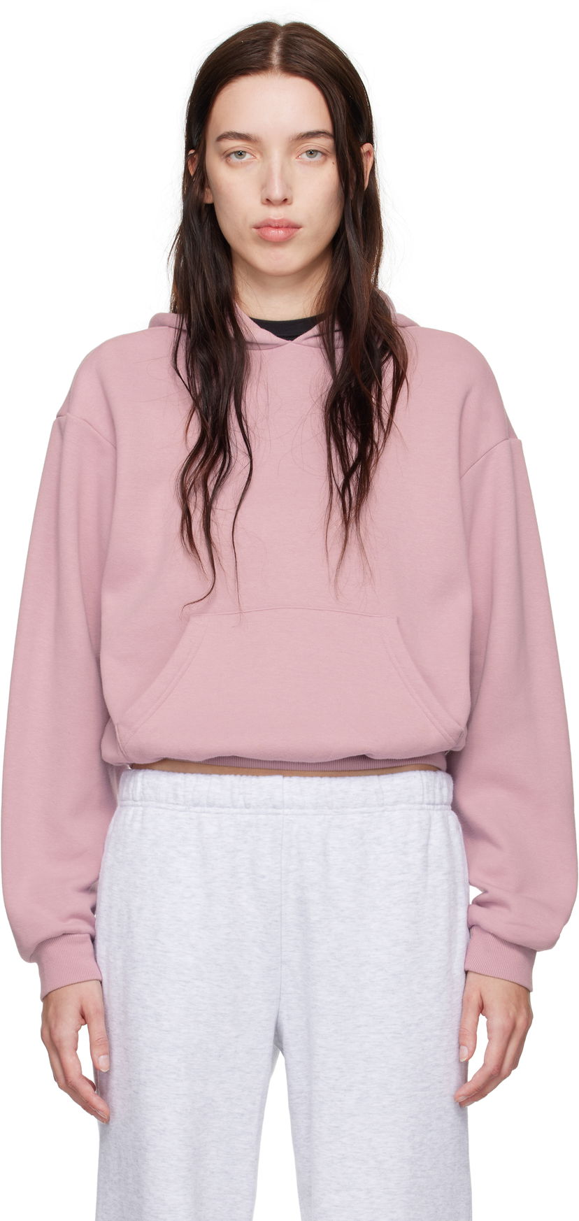 Світшоти SKIMS Fleece Classic Hoodie Рожевий | TP-PLO-4475