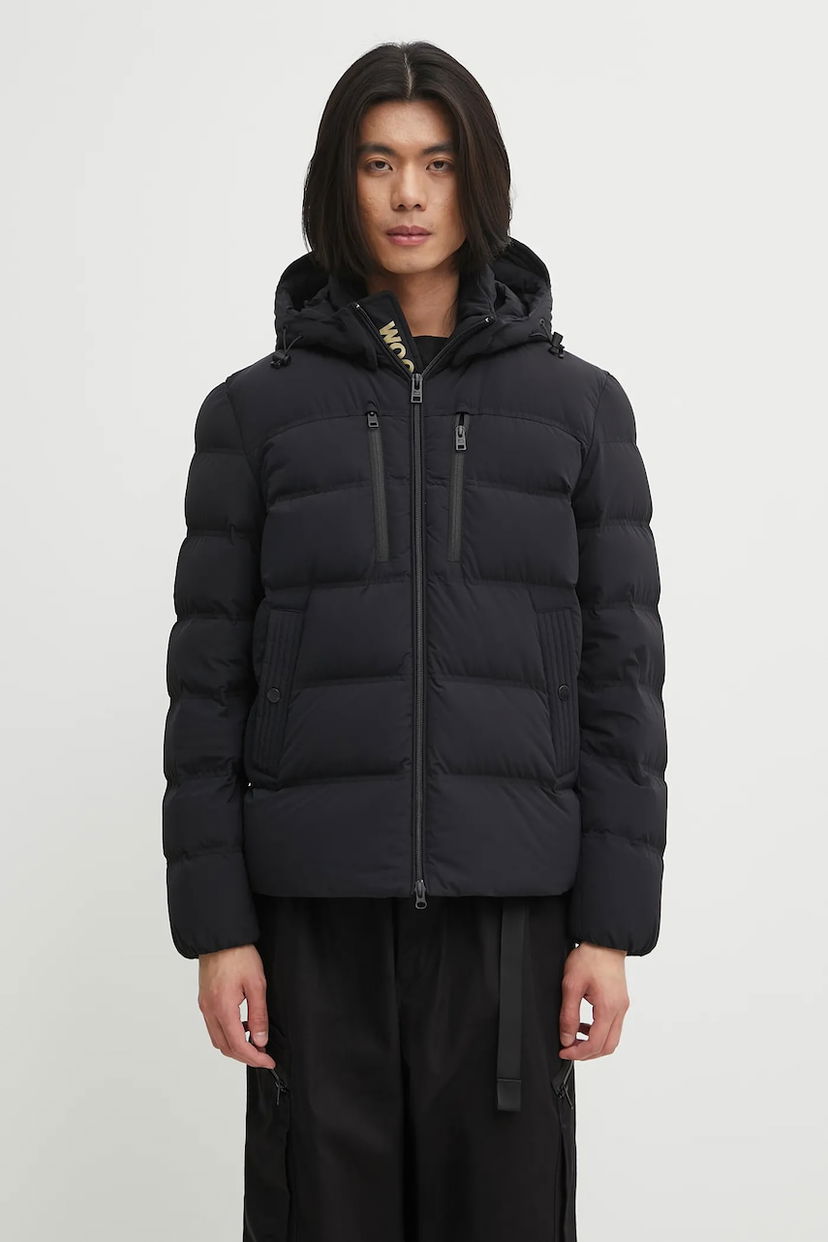 Пуховик WOOLRICH Woolrich Matt Stretch Puffer Jacket чорний | CFWOOU2088MRUT3107