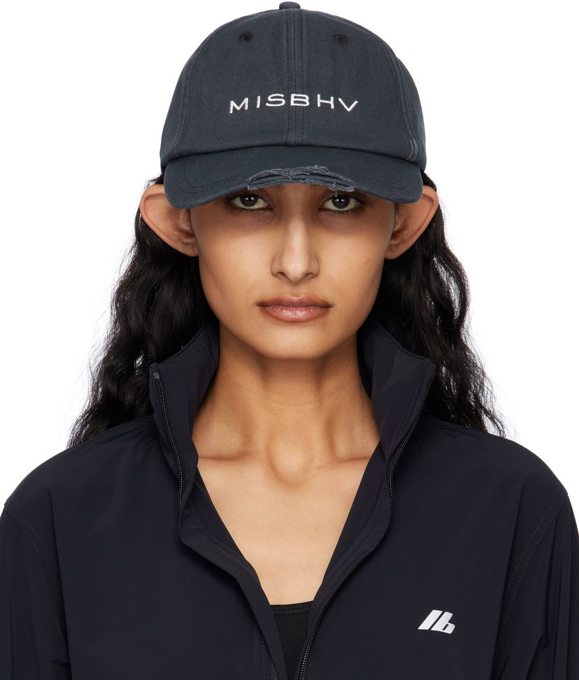 Кепка MISBHV MISBHV 2010 London Distressed Baseball Cap чорний | 250A508