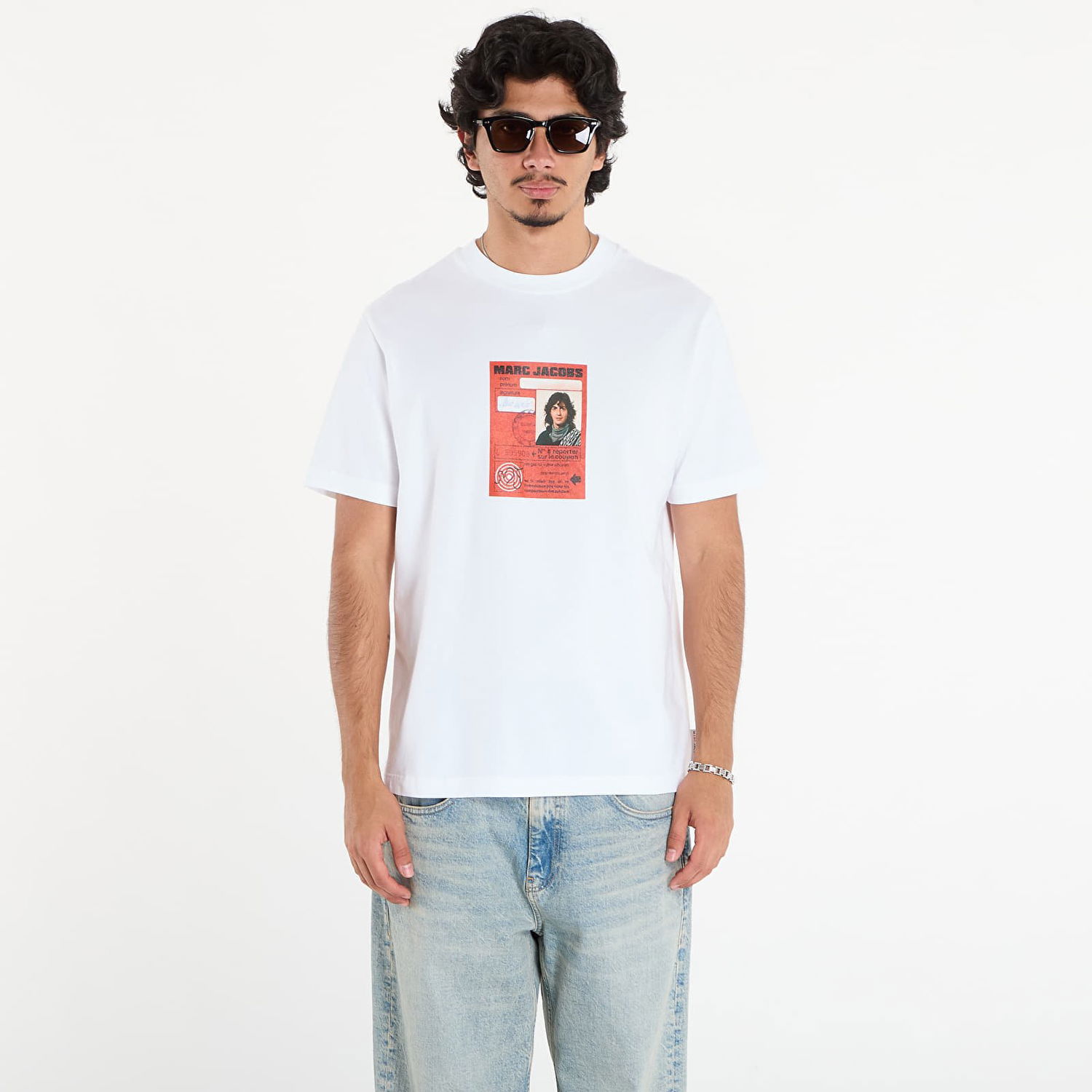 Футболка A.P.C. A.P.C. x Marc Jacobs T-Shirt білий | COHKS-M26553 AAB, 0