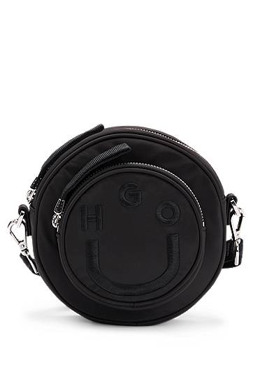 Сумка BOSS Happy HUGO Circular Crossbody Bag чорний | 50541785