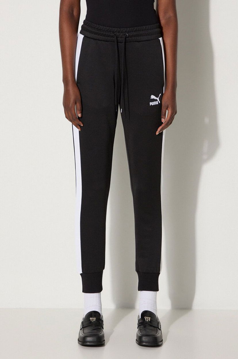 Спортивні штани Puma Iconic T7 Track Pants чорний | 627995