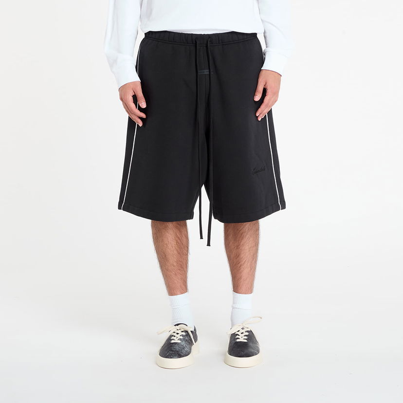 Шорти Fear of God Fear of God Essentials Relaxed Sweatshorts With Piping чорний | 160SP254550F-378