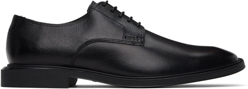 Кросівки та взуття BOSS Hugo Grained Derbys чорний | 50536212