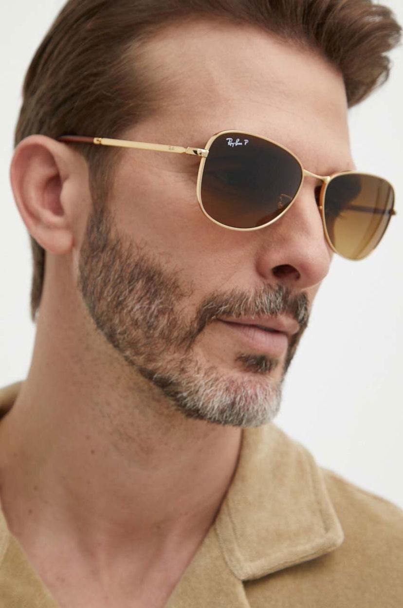 Сонцезахисні окуляри Ray-Ban Ray-Ban Aviator Sunglasses Коричневий | 0RB3733