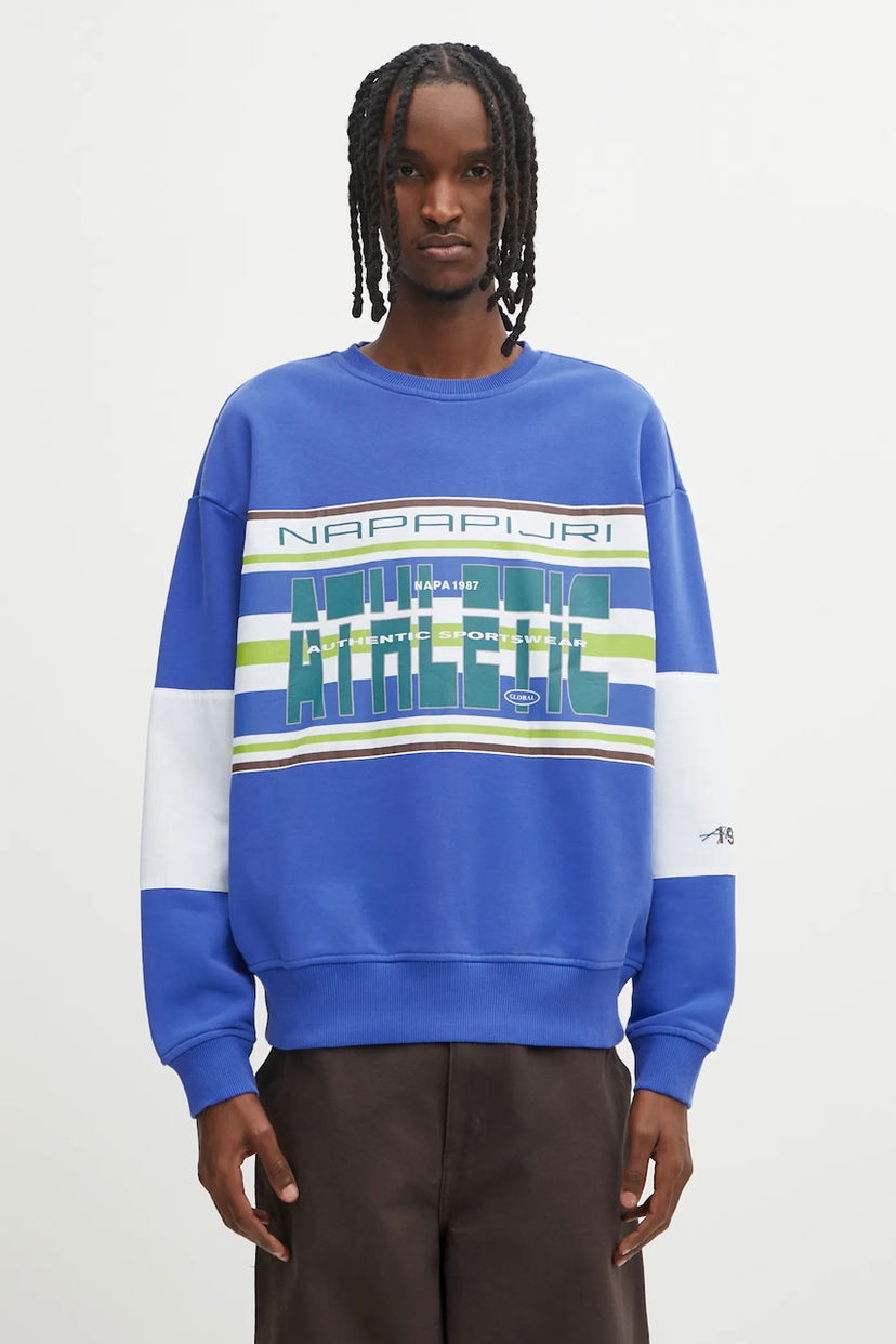Світшоти Napapijri Martine Rose Graphic Striped Crew Neck Sweatshirt Різнокольоровий | NP0A4I4ZBE11
