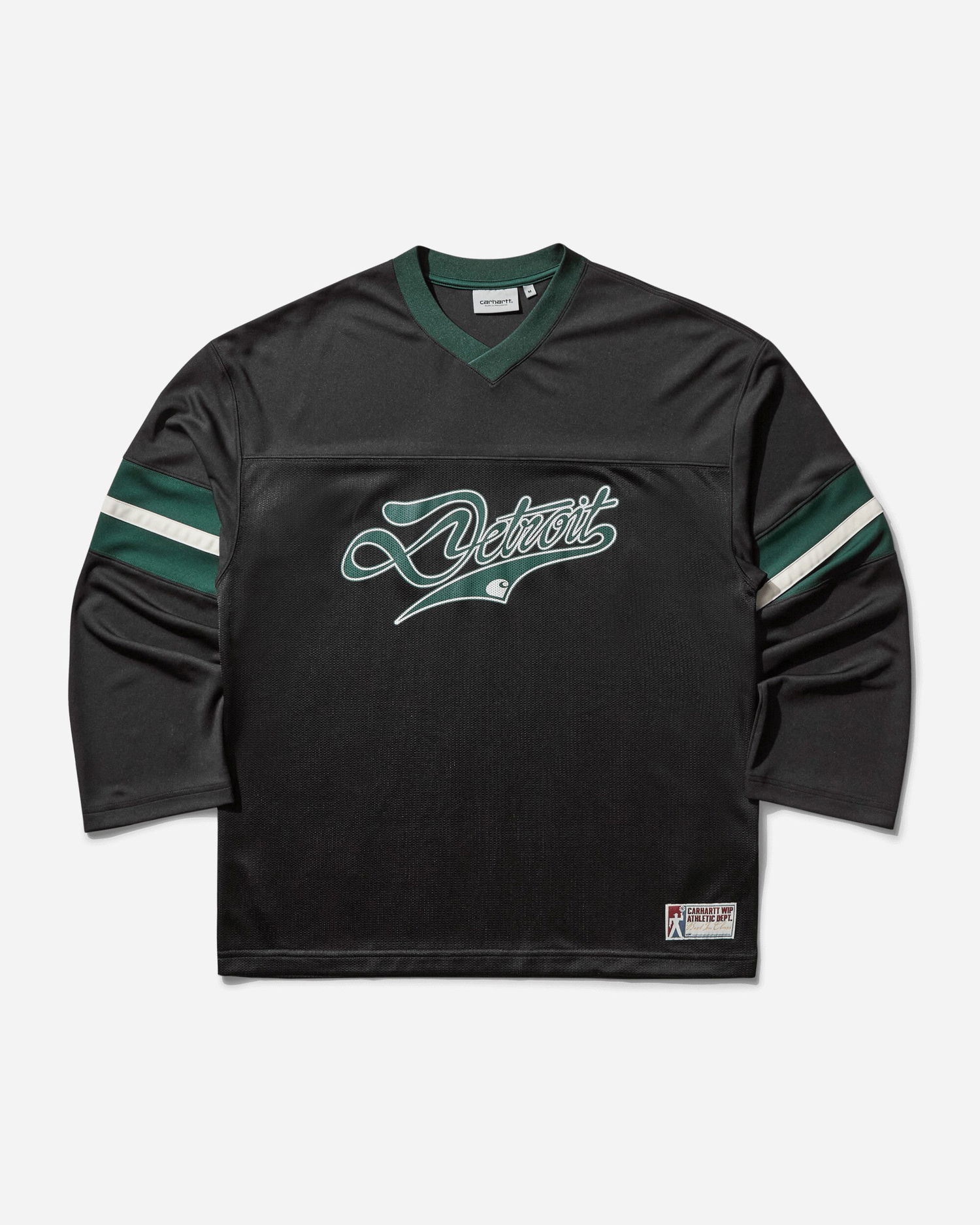Джерсі Carhartt WIP Detroit Mesh Longsleeve T-Shirt чорний | I034620 3A0XX, 1