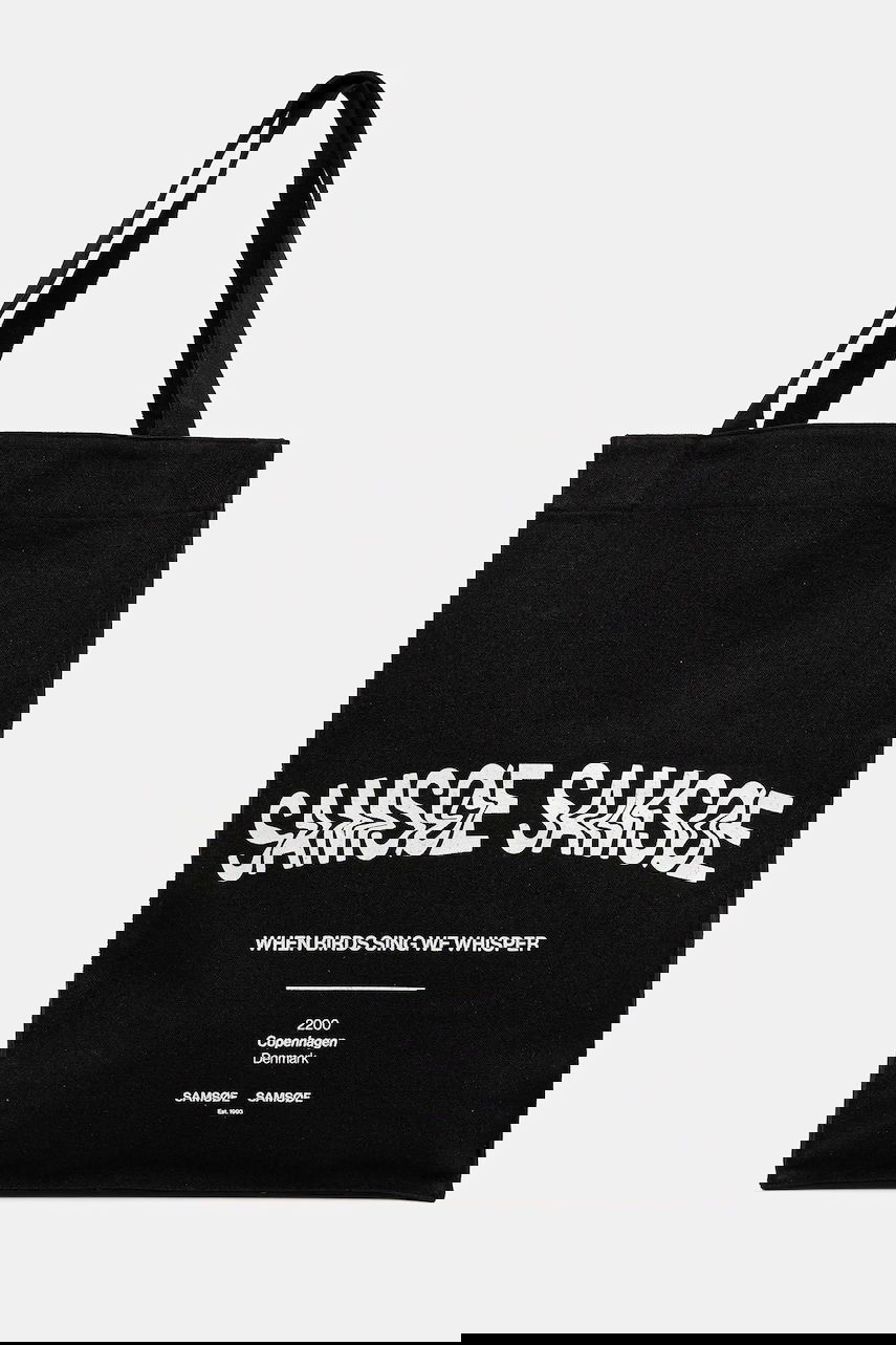 сумка-тоут Samsoe Samsoe Samsoe Samsoe SAPRINT Tote Bag чорний | U25200001, 0