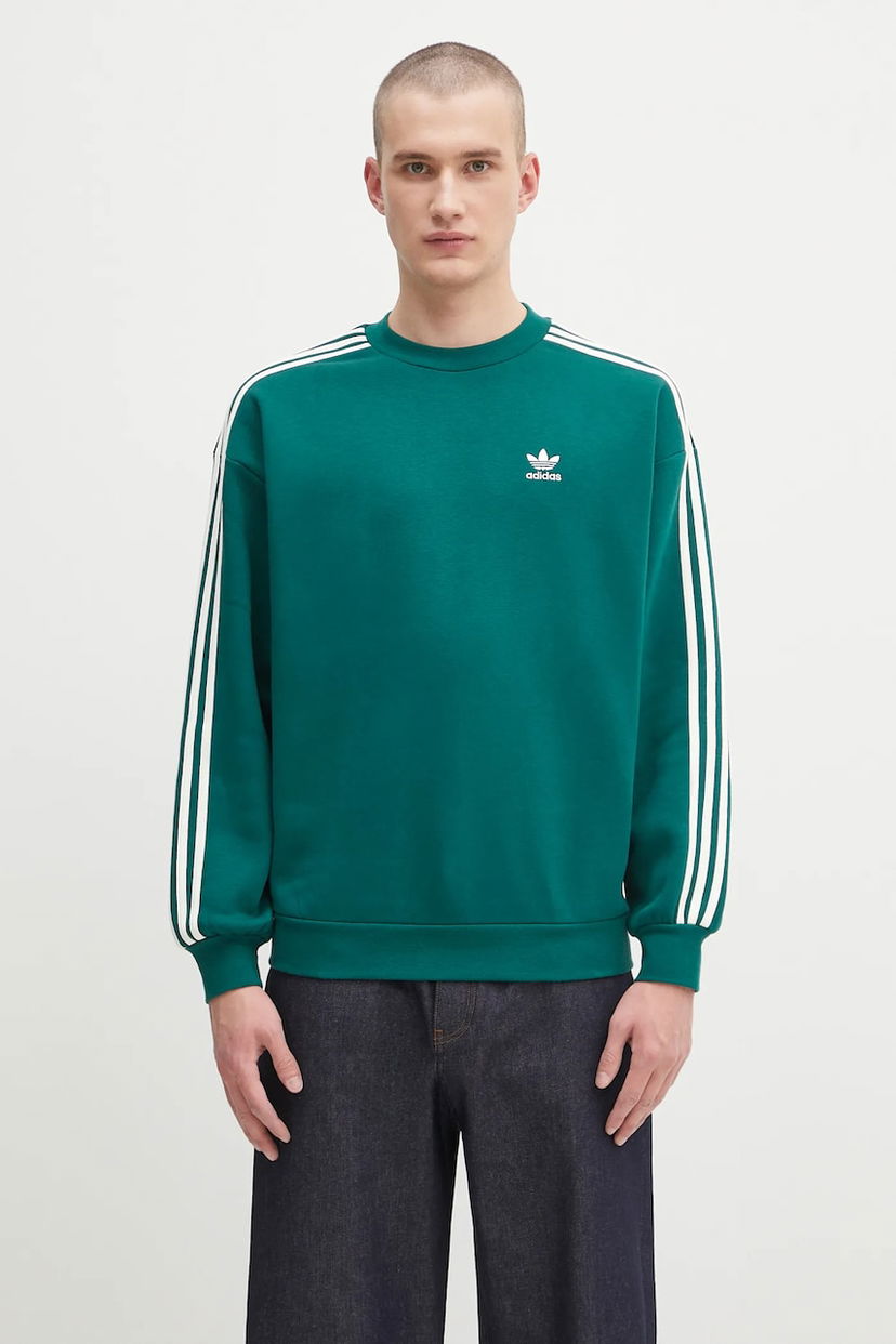 Світшоти adidas Originals adidas Originals Oversize Crew Sweatshirt Зелений | KA0467