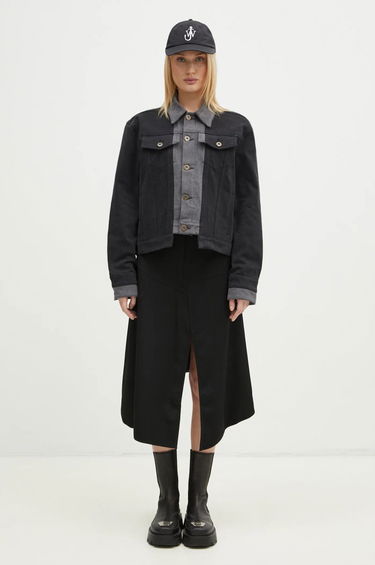 Куртка JW Anderson JW Anderson Layered Denim Jacket чорний | DJ0034.PG1657.938, 5