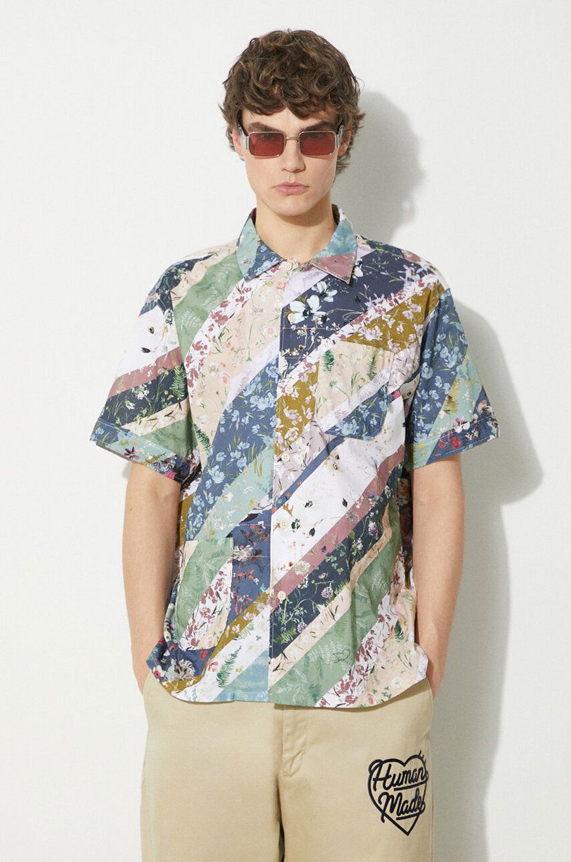 Сорочка Engineered Garments Camp Shirt Regular Синій | OR019.WF094