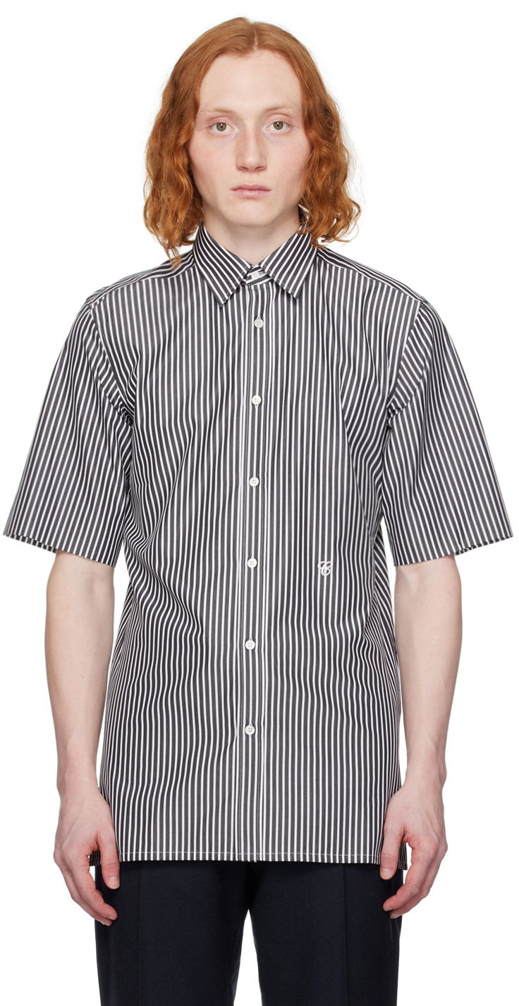 Сорочка Maison Margiela Vented Shirt чорний | S50DR0007 S78577