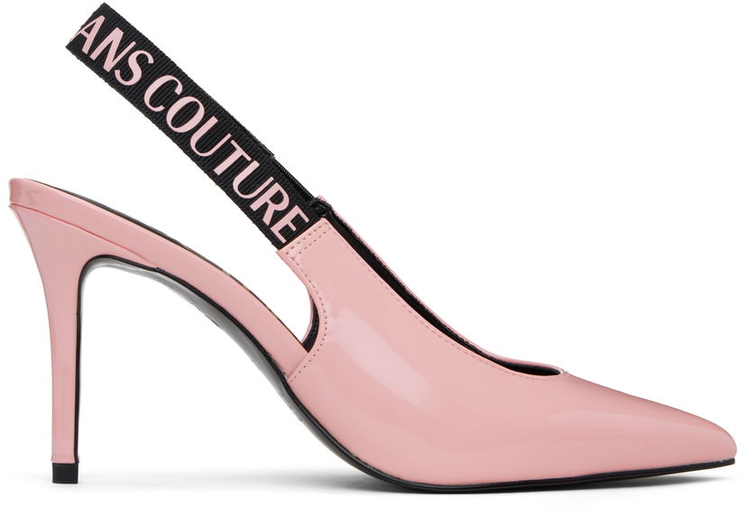 Кросівки та взуття Versace Versace Jeans Couture Scarlett Slingback Mid Heels Рожевий | E78VA3S52_EZS190