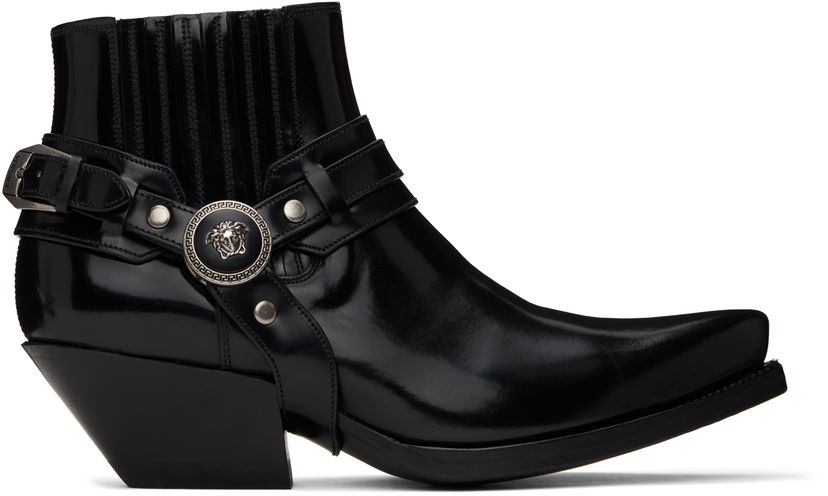 Жилет Versace Versace Texano Ankle Boots чорний | 1017195_1A12153_1B00I
