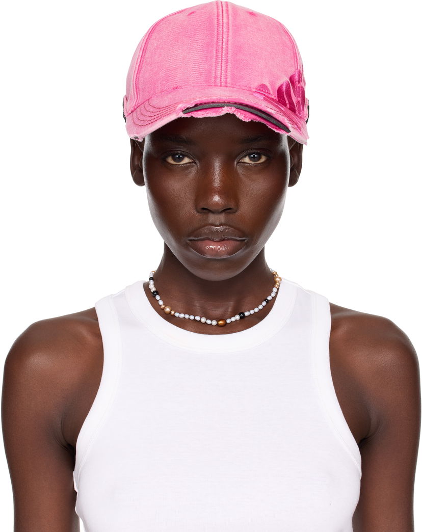 Кепка Martine Rose Martine Rose Exclusive Roll Back Cap Рожевий | 1168WP14115